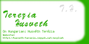 terezia husveth business card